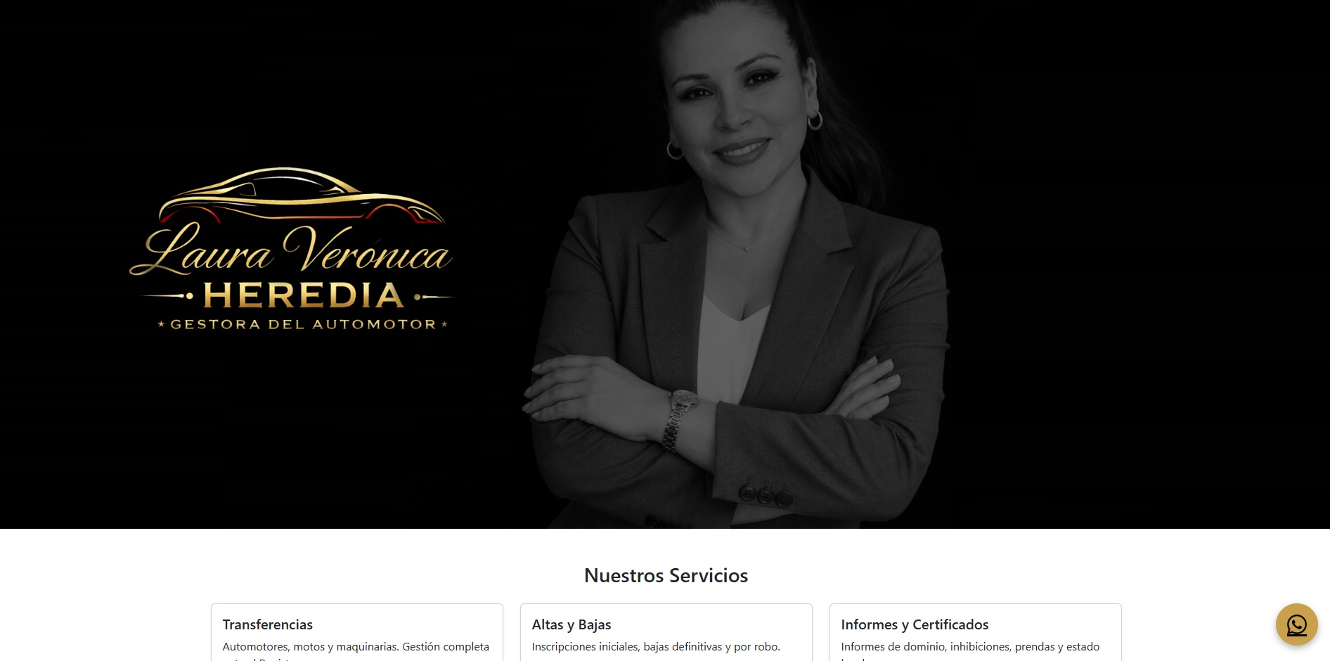 Laura Verónica Heredia Gestora del Automotor